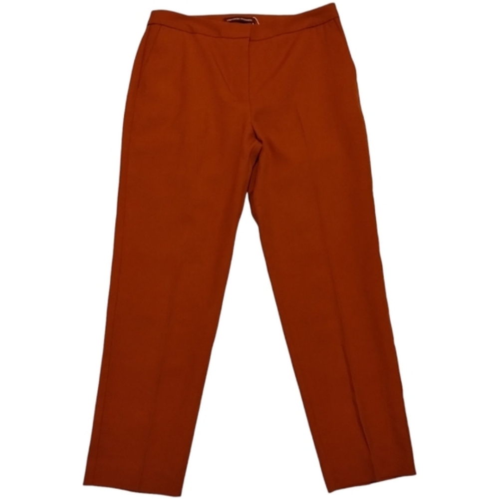Comptoir Des Cotonniers‎ Wool Spice Flat Front Dress Trouser Pants